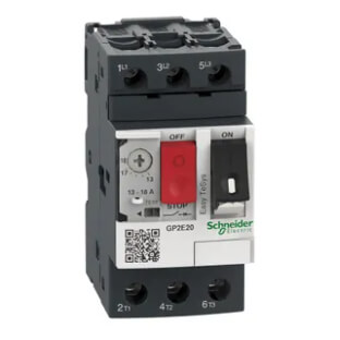 Main product image of Easy TeSys 3P, 13-18A Manual Motor Controller, Thermal Magnetic, Screw Clamp Terminals
