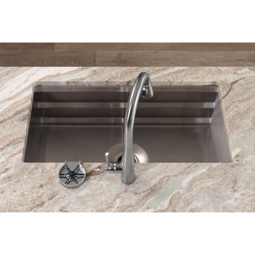 GR250CZ Delta GR250CZ 4" Metal Glass Rinser (Champagne Bronze