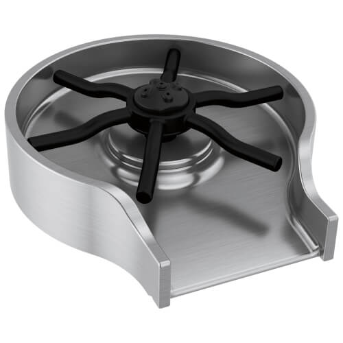 Main product image of 4" Metal Glass Rinser (Arctic Stainless), GR250-AR