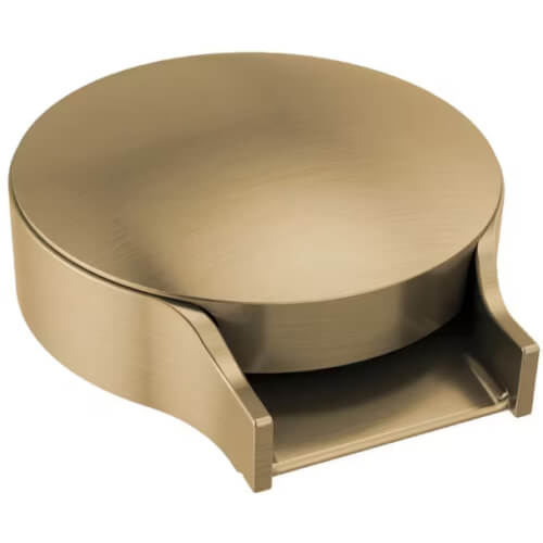 GR250CZ Delta GR250CZ 4" Metal Glass Rinser (Champagne Bronze