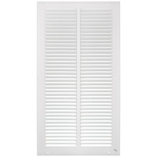Main product image of 10" x 20" (Wall Opening Size) Sidewall/Ceiling Return Air Grille (White)
