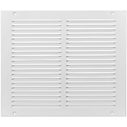 Main product image of 12" x 10" (Wall Opening Size) Sidewall/Ceiling Return Air Grille (White)