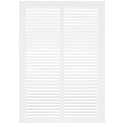 Main product image of 12" x 18" (Wall Opening Size) Sidewall/Ceiling Return Air Grille w/ 1/2" Fin Spacing (White)