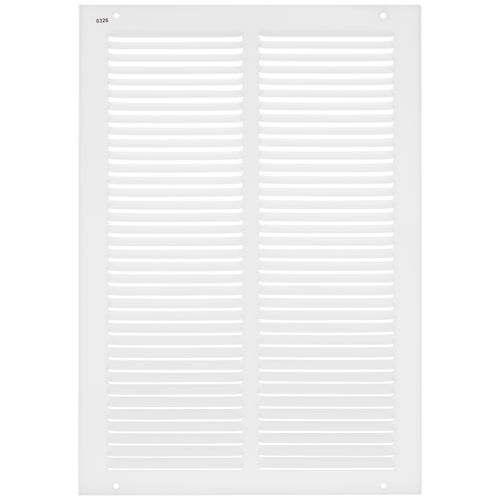 Main product image of 12" x 18" (Wall Opening Size) Sidewall/Ceiling Return Air Grille w/ 1/2" Fin Spacing (White)