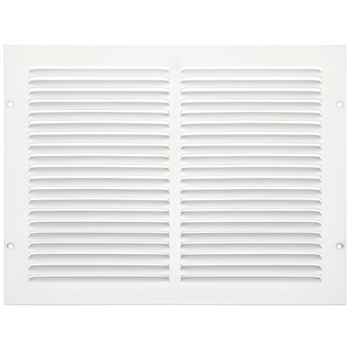 Main product image of 14" x 10" (Wall Opening Size) Sidewall/Ceiling Return Air Grille (White)