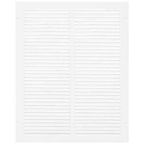Main product image of 14" x 18" (Wall Opening Size) Sidewall/Ceiling Return Air Grille w/ 1/2" Fin Spacing (White)