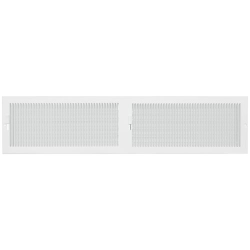 Main product image of 14" x 30" (Wall Opening Size) Sidewall/Ceiling Return Air Grille w/ 1/2" Fin Spacing (White)