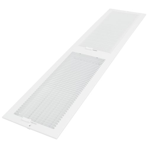 Main product image of 14" x 30" (Wall Opening Size) Sidewall/Ceiling Return Air Grille w/ 1/2" Fin Spacing (White)
