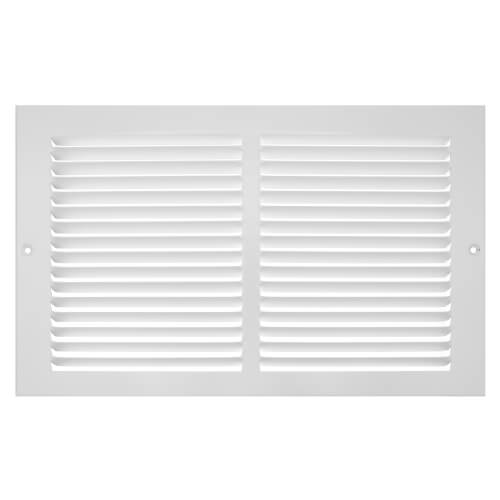Main product image of 14" x 8" (Wall Opening Size) Sidewall/Ceiling Return Air Grille 1/2" (White)