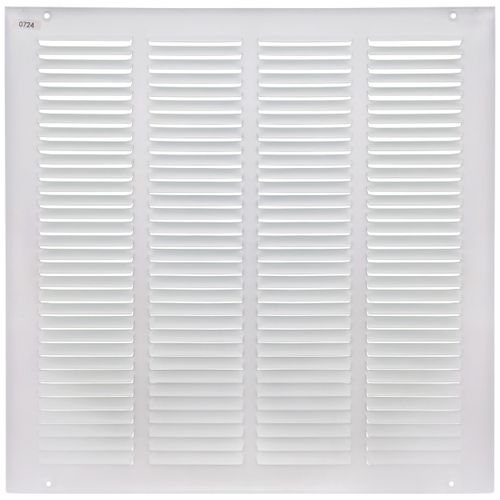 Main product image of 16" x 16" (Wall Opening Size) Sidewall/Ceiling Return Air Grille (White)