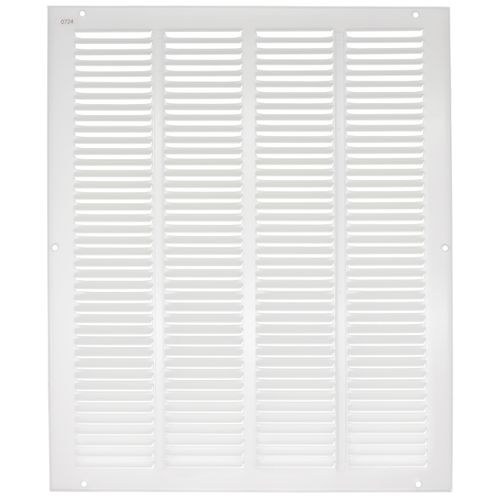 Main product image of 16" x 20" (Wall Opening Size) Sidewall/Ceiling Return Air Grille (White)