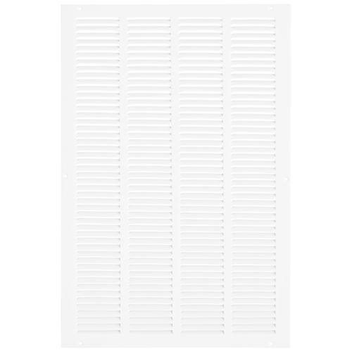 Main product image of 16" x 24" (Wall Opening Size) Sidewall/Ceiling Return Air Grille w/ 1/2" Fin Spacing (White)