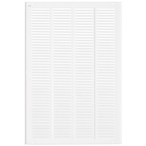 Main product image of 16" x 24" (Wall Opening Size) Sidewall/Ceiling Return Air Grille w/ 1/2" Fin Spacing (White)