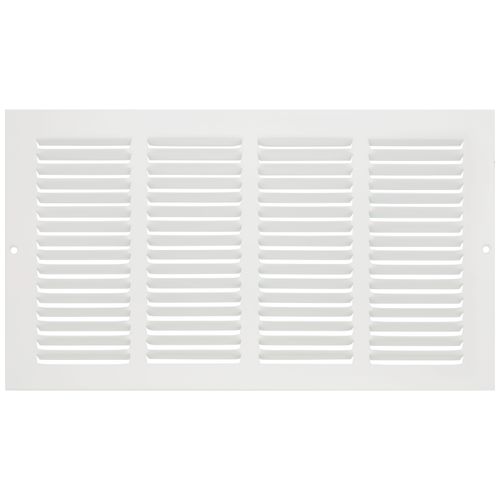Main product image of 16" x 8" (Wall Opening Size) Sidewall/Ceiling Return Air Grille (White)