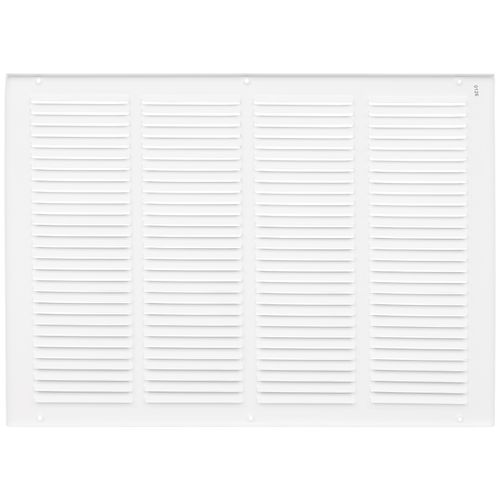 Main product image of 20" x 14" (Wall Opening Size) Sidewall/Ceiling Return Air Grille w/ 1/2" Fin Spacing (White)