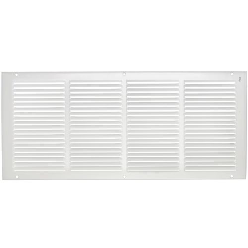 Main product image of 24" x 10" (Wall Opening Size) Sidewall/Ceiling Return Air Grille (White)