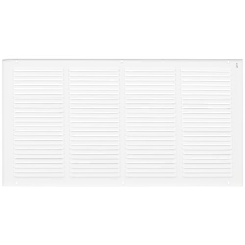 Main product image of 24" x 12" (Wall Opening Size) Sidewall/Ceiling Return Air Grille w/ 1/2" Fin Spacing (White)