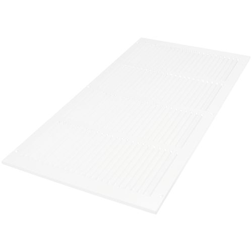 Main product image of 24" x 12" (Wall Opening Size) Sidewall/Ceiling Return Air Grille w/ 1/2" Fin Spacing (White)