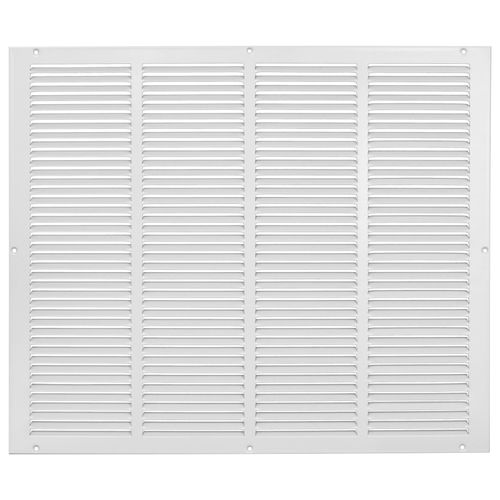 Main product image of 24" x 20" (Wall Opening Size) Sidewall/Ceiling Return Air Grille (White)