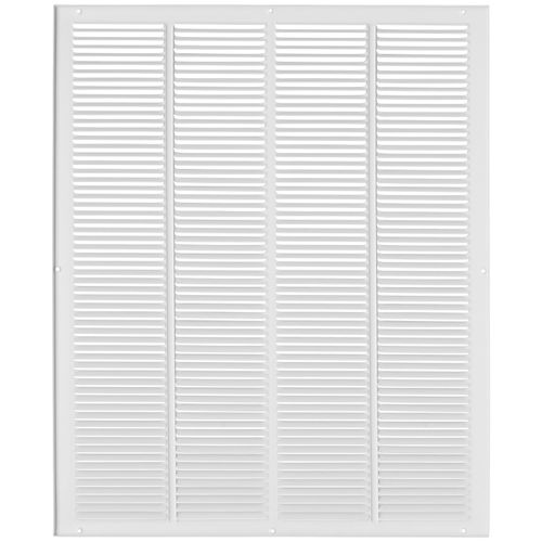 Main product image of 24" x 30" (Wall Opening Size) Sidewall/Ceiling Return Air Grille w/ 1/2" Fin Spacing (White)