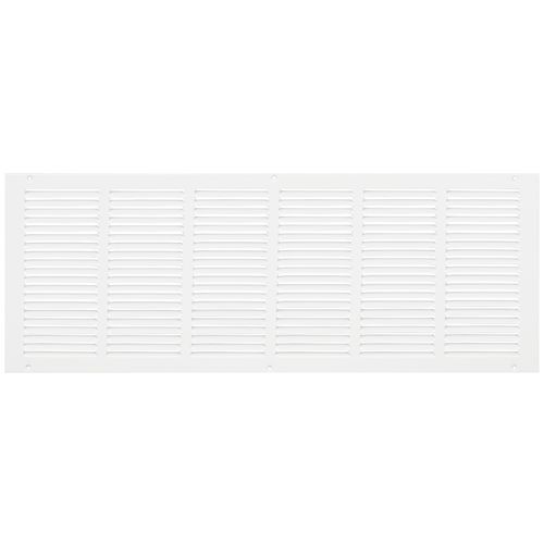 Main product image of 30" x 10" (Wall Opening Size) Sidewall/Ceiling Return Air Grille w/ 1/2" Fin Spacing (White)