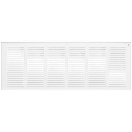 Main product image of 30" x 10" (Wall Opening Size) Sidewall/Ceiling Return Air Grille w/ 1/2" Fin Spacing (White)