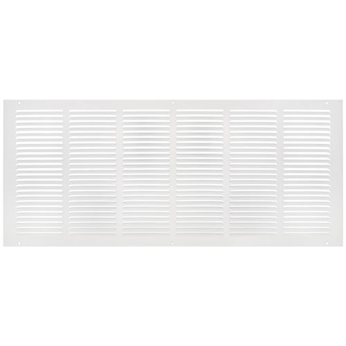 Main product image of 30" x 12" (Wall Opening Size) Sidewall/Ceiling Return Air Grille (White)
