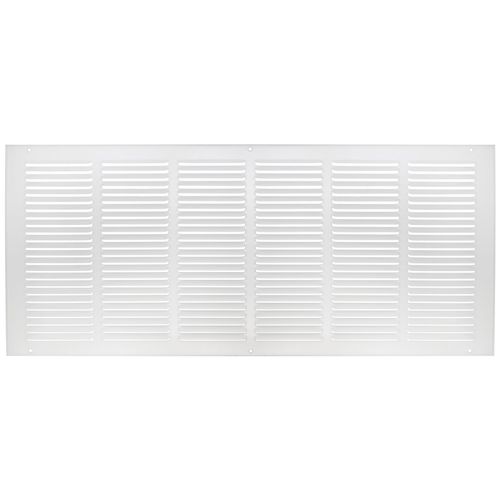 Main product image of 30" x 12" (Wall Opening Size) Sidewall/Ceiling Return Air Grille (White)