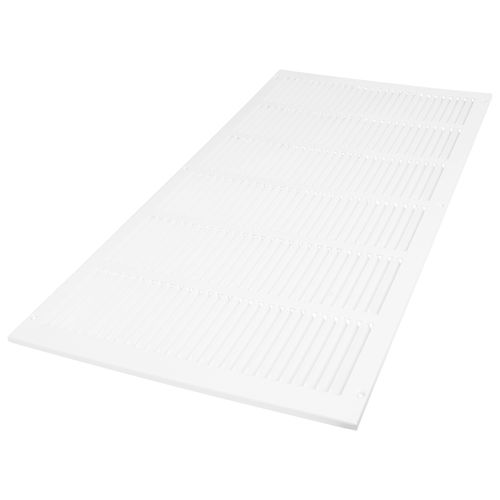 Main product image of 30" x 14" (Wall Opening Size) Sidewall/Ceiling Return Air Grille w/ 1/2" Fin Spacing (White)