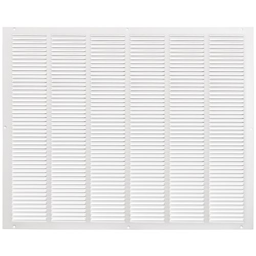 Main product image of 30" x 24" (Wall Opening Size) Sidewall/Ceiling Return Air Grille (White)