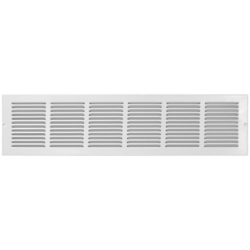 Main product image of 30" x 6" (Wall Opening Size) Sidewall/Ceiling Return Air Grille (White)