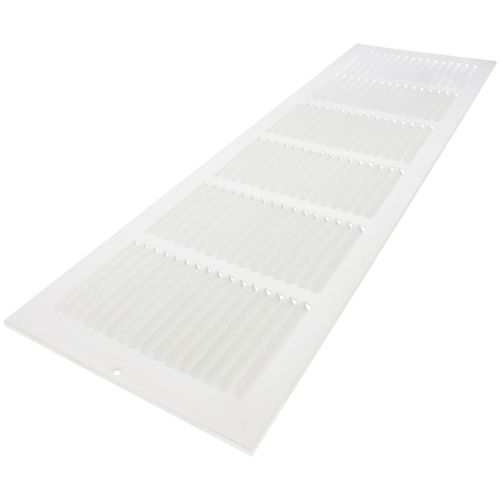 Main product image of 30" x 8" (Wall Opening Size) Sidewall/Ceiling Return Air Grille (White)