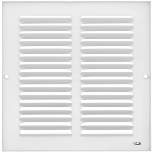 Main product image of 8" x 8" (Wall Opening Size) Sidewall/Ceiling Return Air Grille (White)
