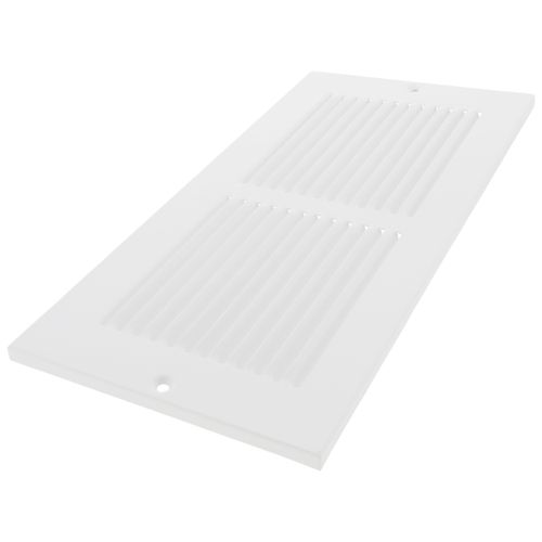 Main product image of 10" x 4" (Wall Opening Size) Return Air Grille, 1/3" (White)