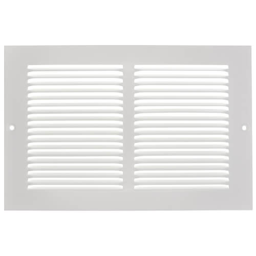 Main product image of 10" x 6" (Wall Opening Size) Return Air Grille, 1/3" (White)
