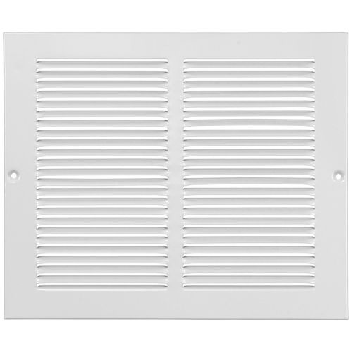 Main product image of 10" x 8" (Wall Opening Size) Return Air Grille, 1/3" (White)