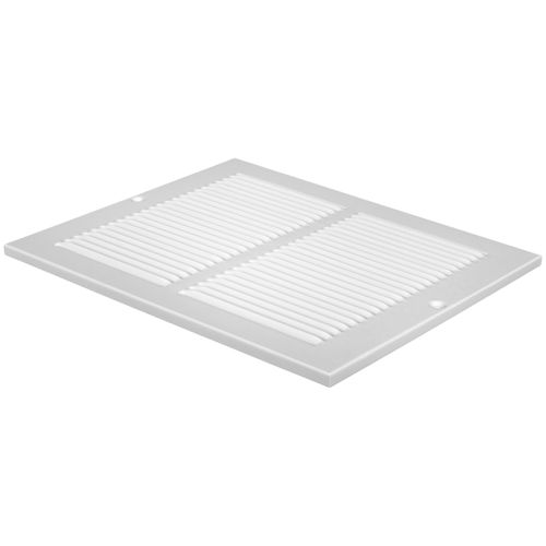 Main product image of 10" x 8" (Wall Opening Size) Return Air Grille, 1/3" (White)