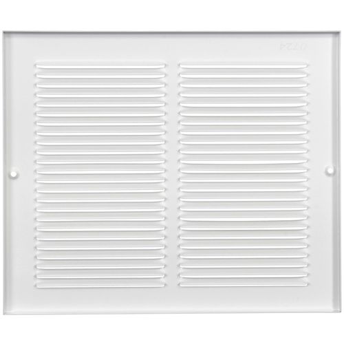Main product image of 10" x 8" (Wall Opening Size) Return Air Grille, 1/3" (White)