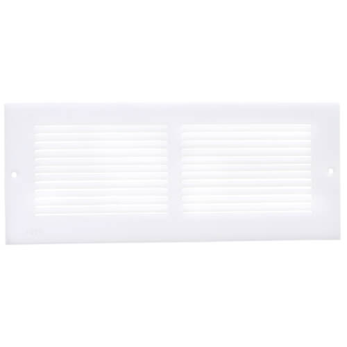 Main product image of 12" x 4" (Wall Opening Size) Return Air Grille, 1/3" (White)