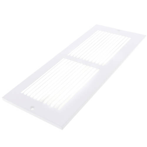 Main product image of 12" x 4" (Wall Opening Size) Return Air Grille, 1/3" (White)
