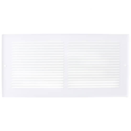 Main product image of 14" x 6" (Wall Opening Size) Return Air Grille, 1/3" (White)