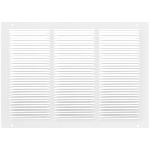 Main product image of 18" x 12" (Wall Opening Size) Return Air Grille, 1/3" (White)