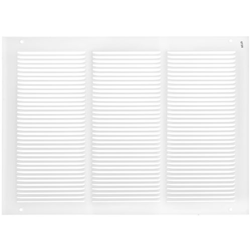 Main product image of 18" x 12" (Wall Opening Size) Return Air Grille, 1/3" (White)