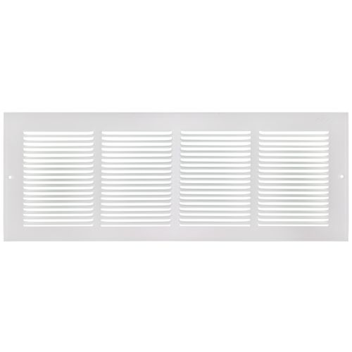 Main product image of 20" x 6" (Wall Opening Size) Return Air Grille, 1/3" (White)