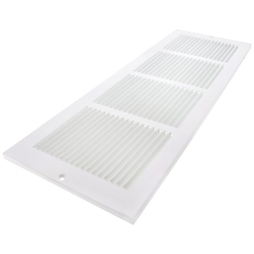Main product image of 20" x 6" (Wall Opening Size) Return Air Grille, 1/3" (White)