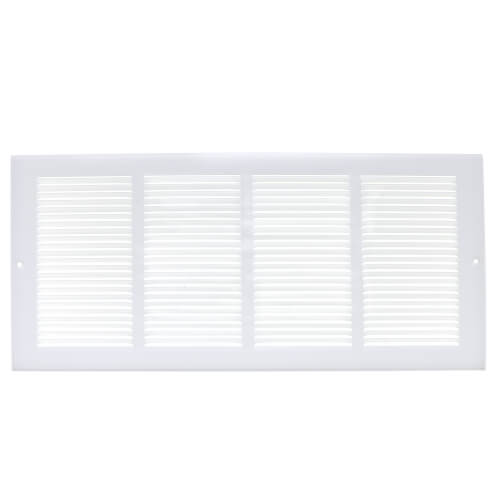 Main product image of 20" x 8" (Wall Opening Size) Return Air Grille, 1/3" (White)
