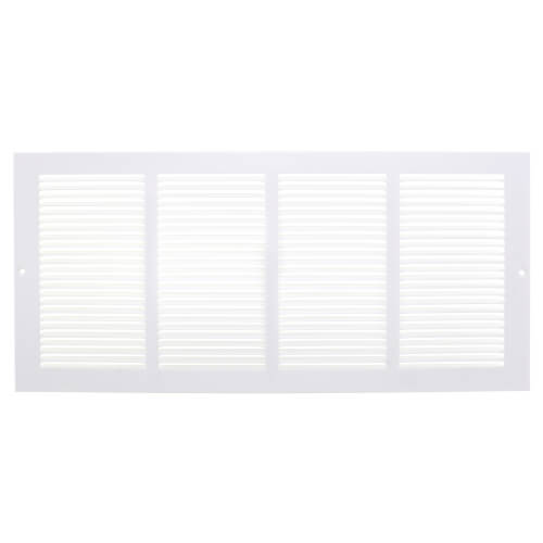 Main product image of 20" x 8" (Wall Opening Size) Return Air Grille, 1/3" (White)