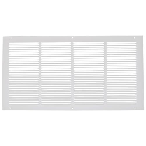 Main product image of 24" x 12" (Wall Opening Size) Return Air Grille, 1/3" (White)