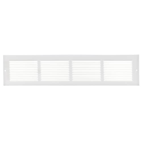 Main product image of 24" x 4" (Wall Opening Size) Return Air Grille, 1/3" (White)