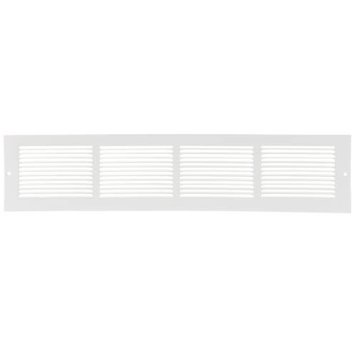 Main product image of 24" x 4" (Wall Opening Size) Return Air Grille, 1/3" (White)